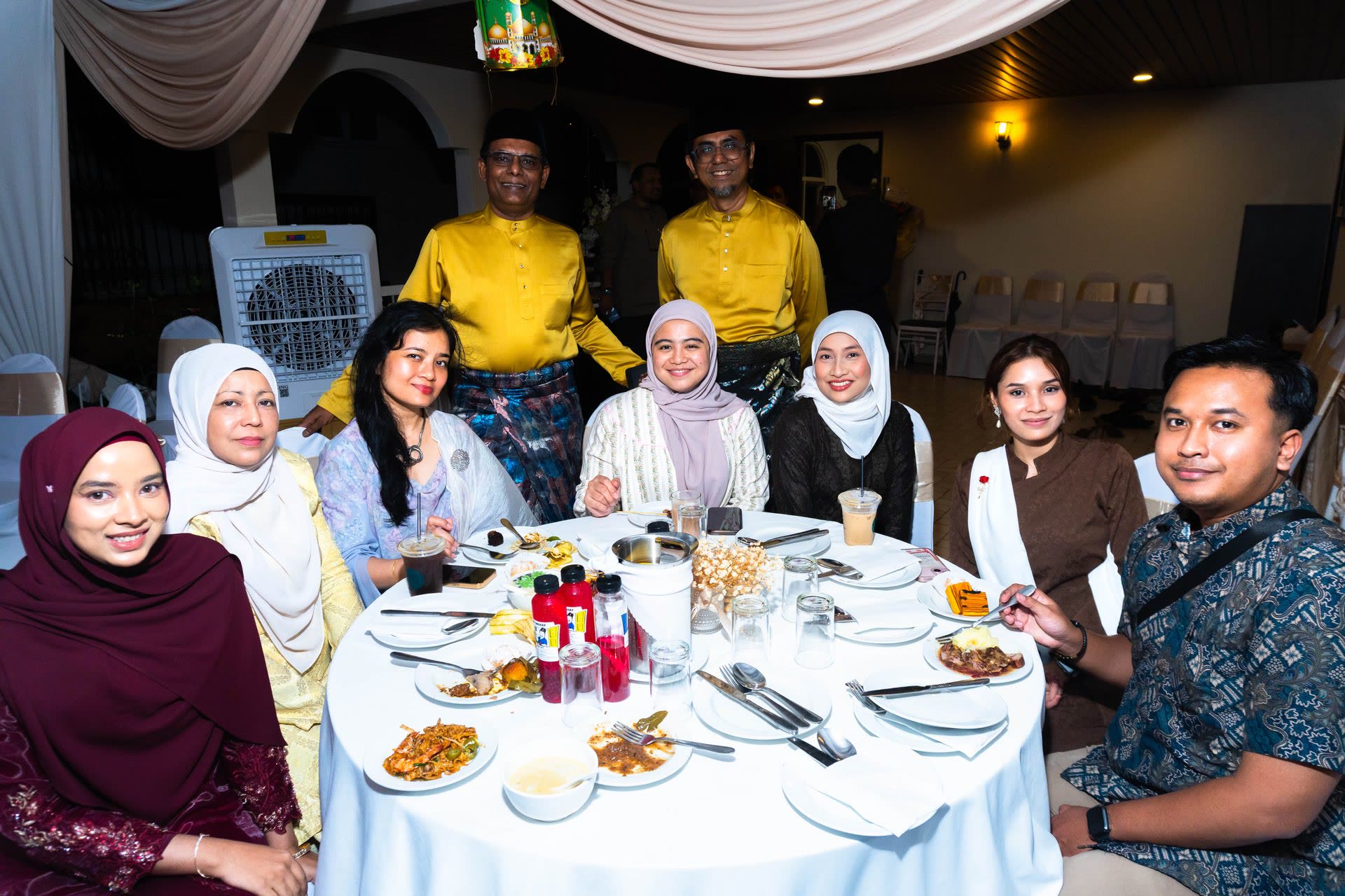 Guests seated together at the NexusTech Hari Raya Open House 2026
