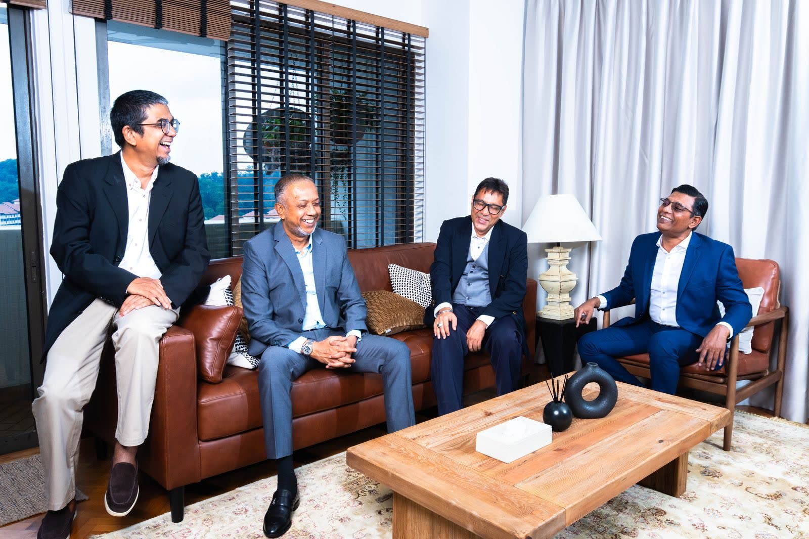 NexusTech directors together, off the boardroom floor