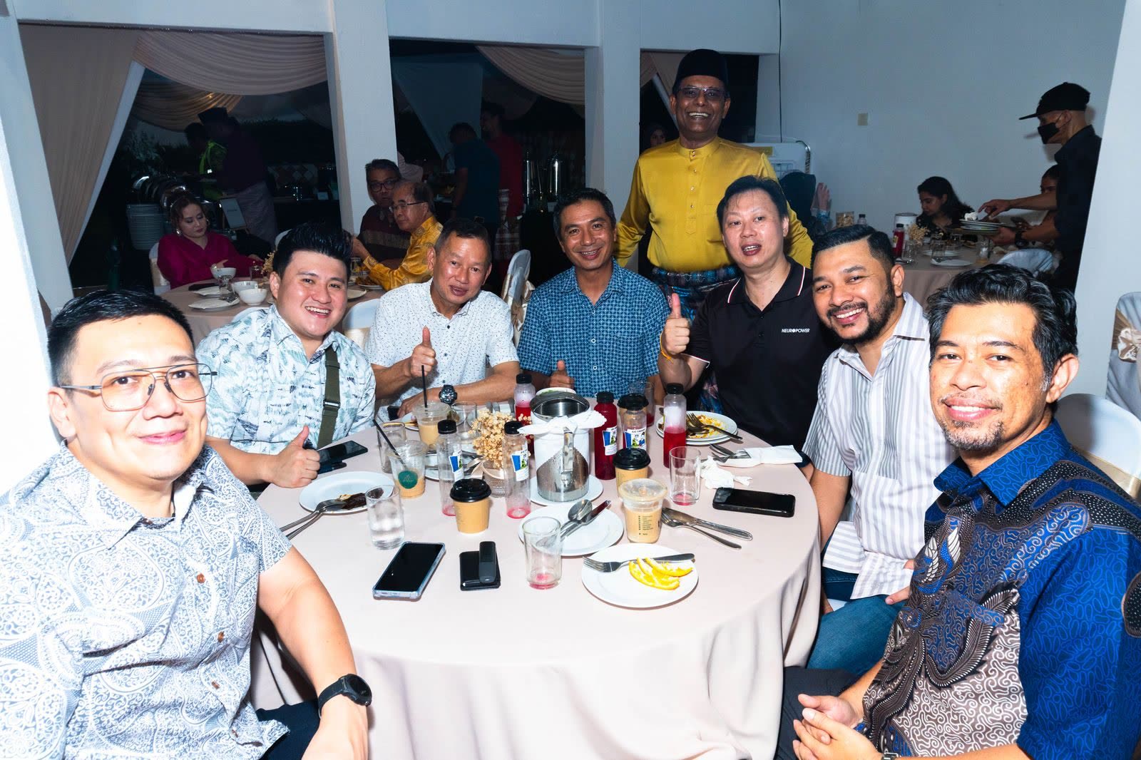 NexusTech team and partners at the Hari Raya celebration